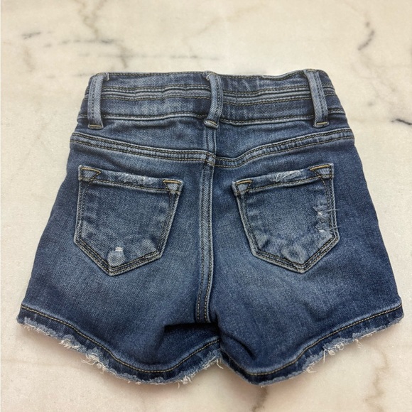 KanCan Girls Distressed Denim Shorts bought from The Buckle. - Picture 2 of 5